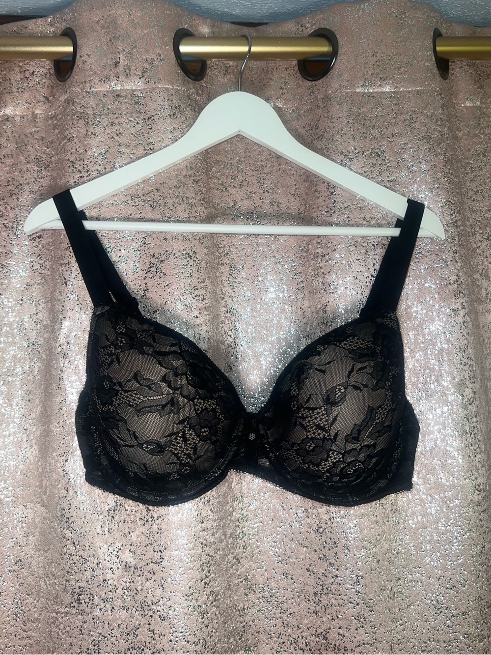 Wacoal Black Lace Bra 38DDD